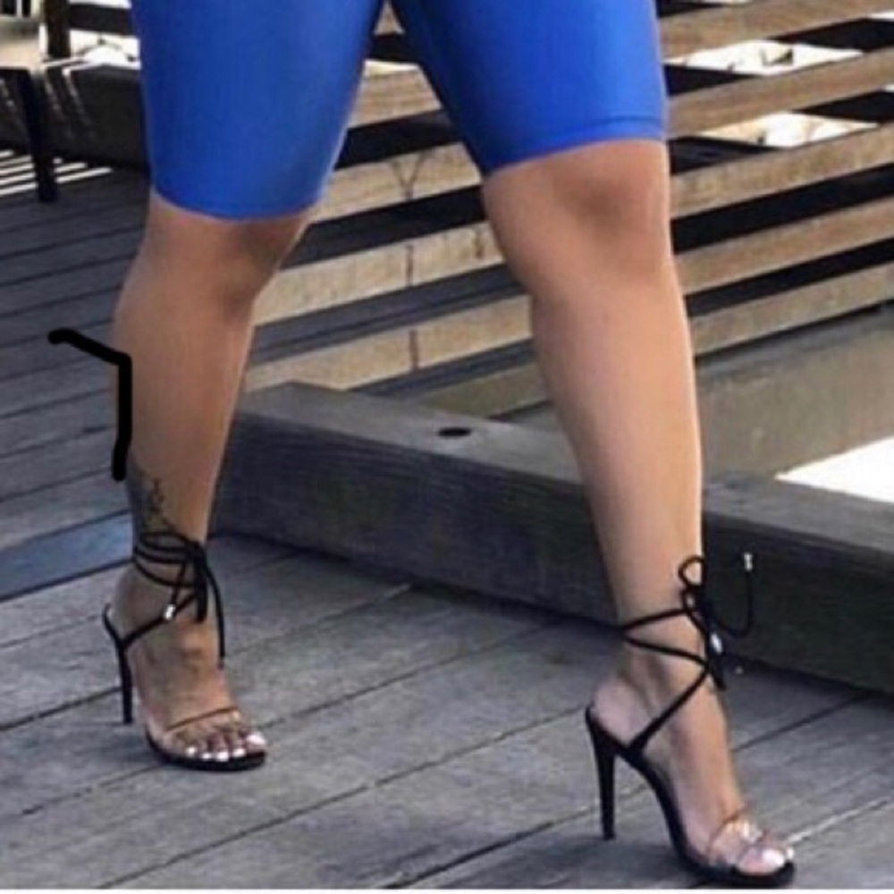 Steve Madden Lyla Perspex heels